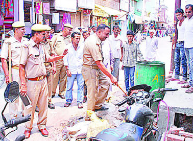 Police tightened the screws on encroachers