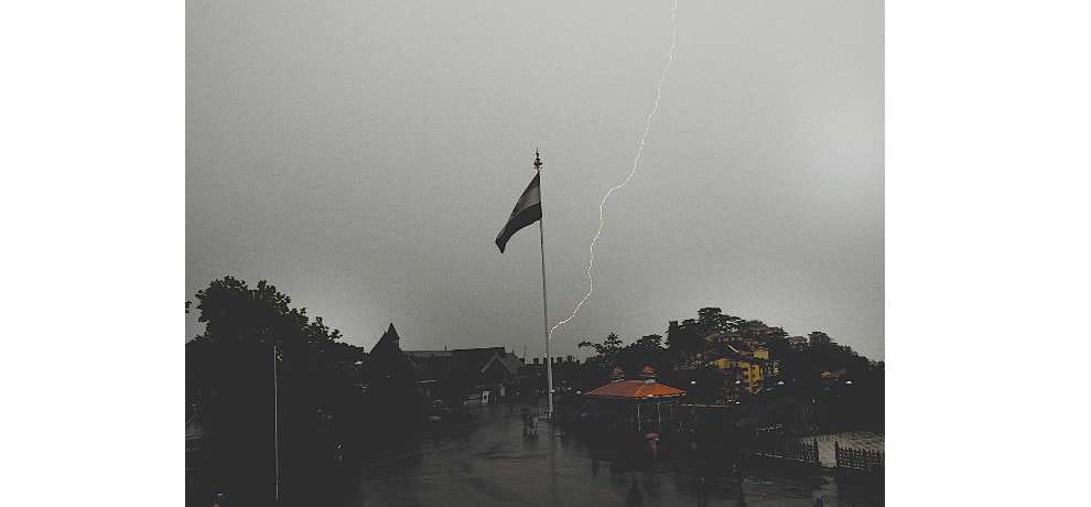 heavy rainfall in shimla himachal pradesh