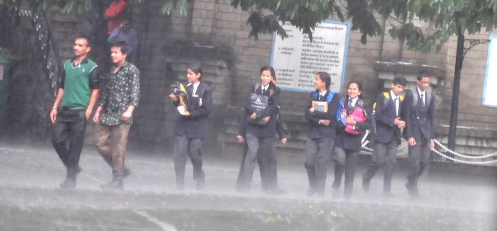 heavy rainfall in shimla himachal pradesh