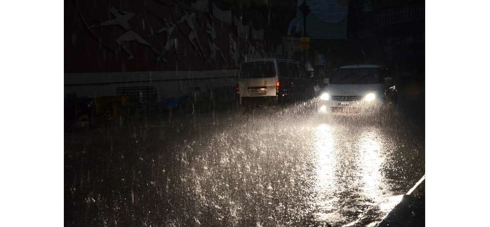 heavy rainfall in shimla himachal pradesh