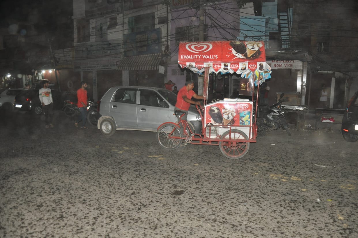 Tuesday's rains in Jammu