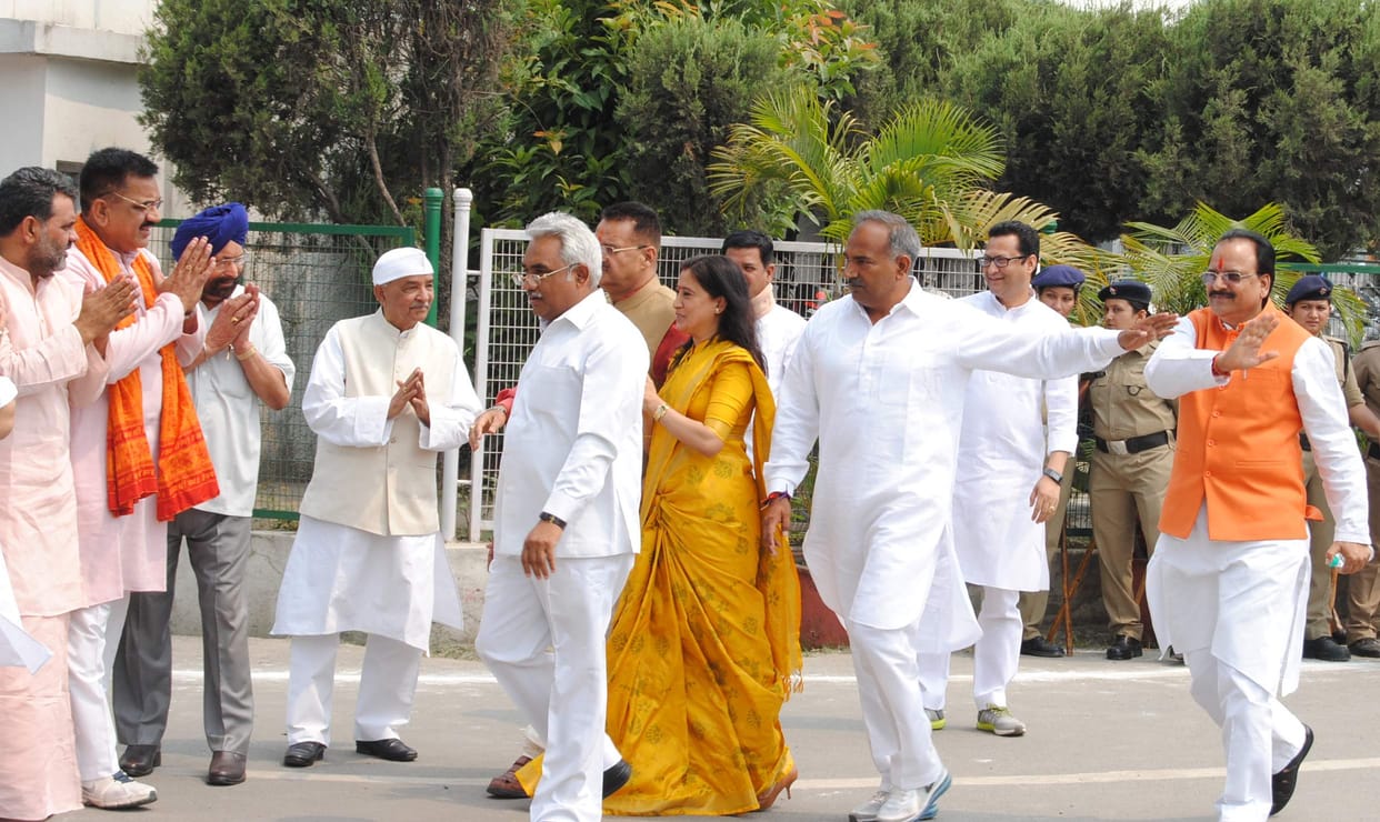 speaker send notice to bhimlal arya and rekha arya.
