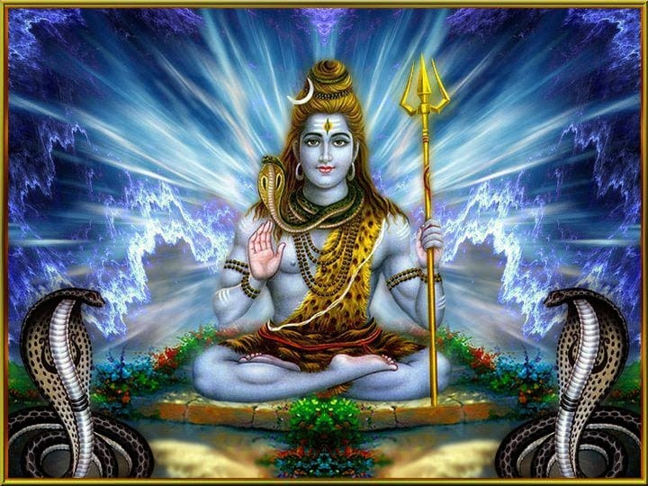 god shiv cut five head story of puran