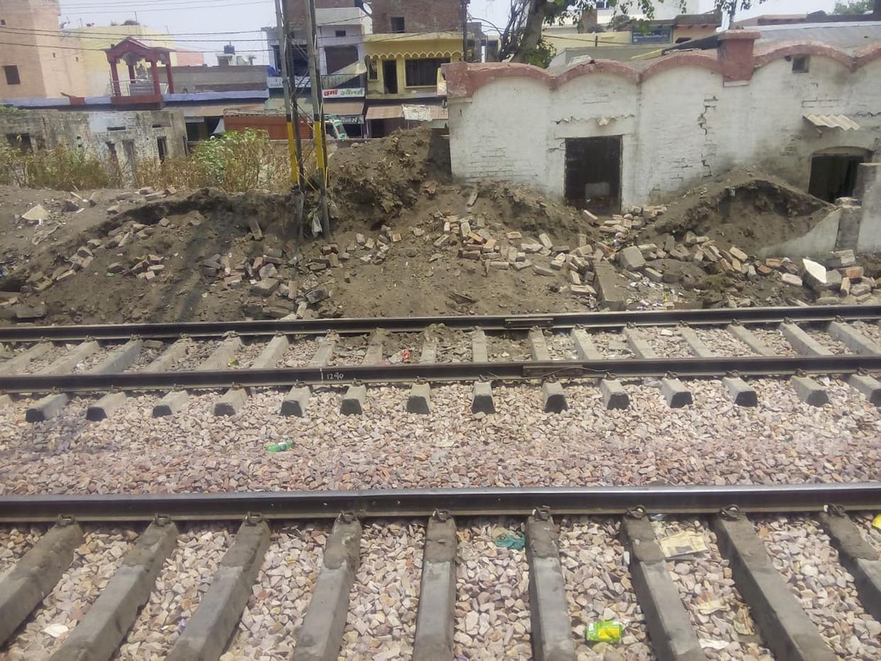 rohtak sucide, sarpanch, train, railway track, haryana