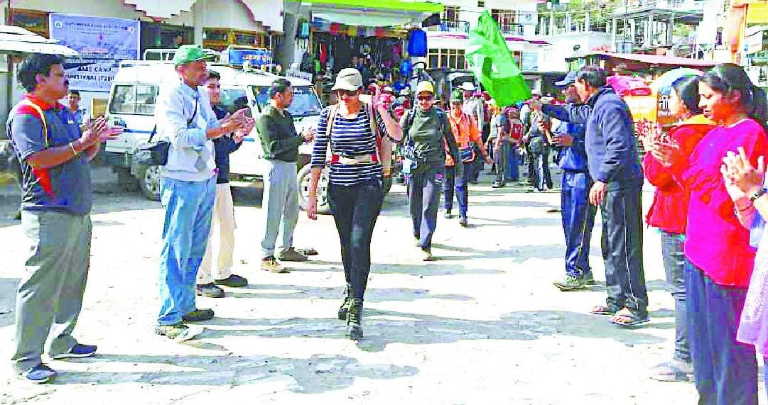 Polythene not bring in the high Himalayas