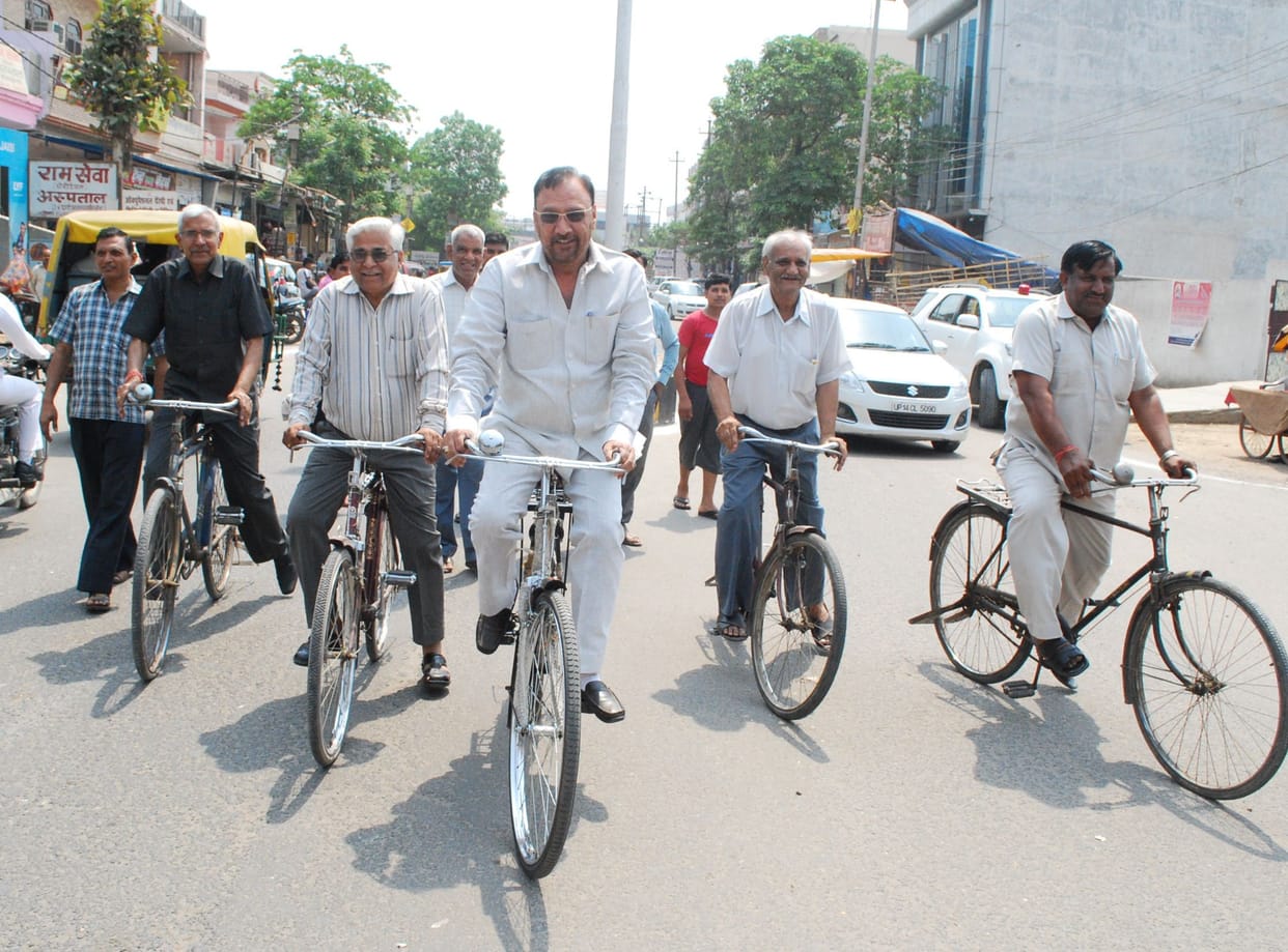 Car Free Day, the Mayor opened the fourth cycle
