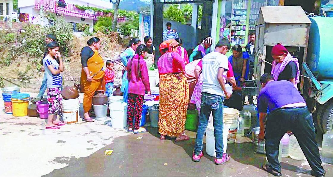 water problem in masatbhoj silai 