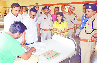 DM inspected by prison