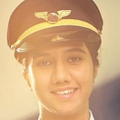 aisha the youngest pilot of india