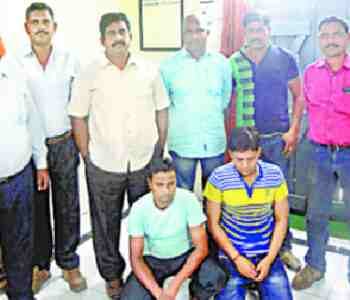Arrested two cyber cafe operator