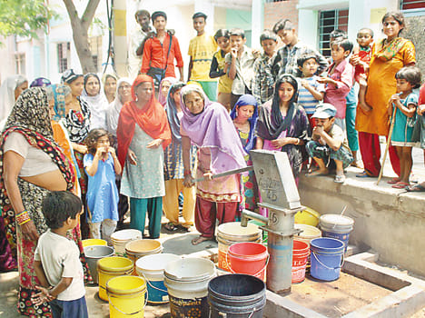 Rural district hospital food poisoning victims.