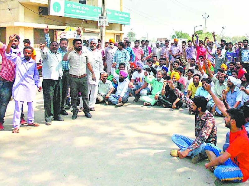 case, case on chowki prabhari in barnala, barnala police case