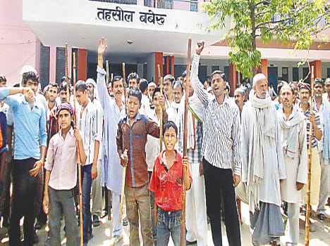 Prevent illegal construction demonstrate