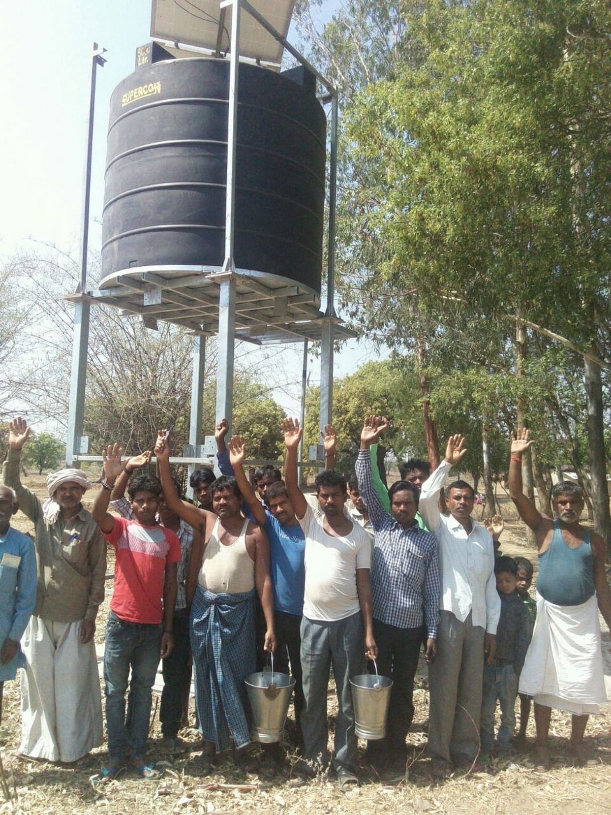 Tola naseberry performance for water supply