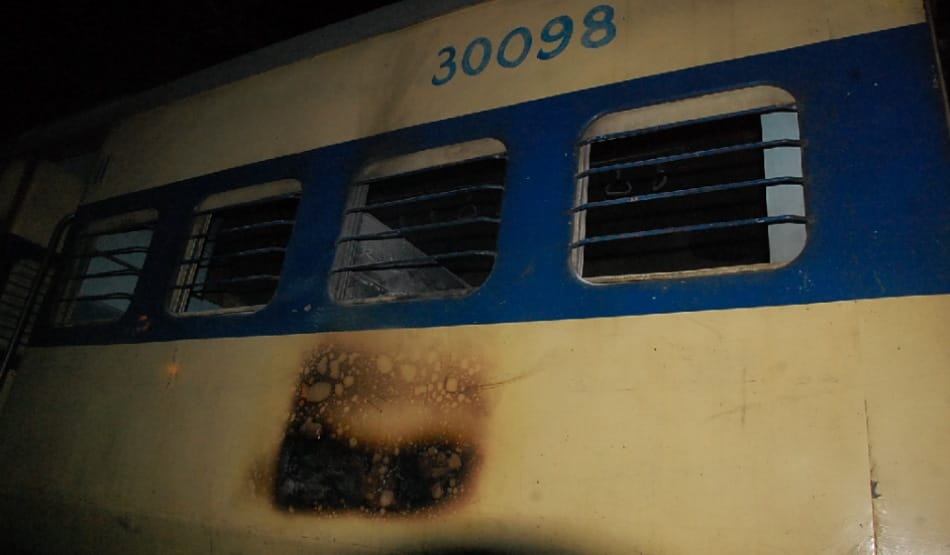 Blast in delhi - panipat passenger train in panipat, terror
