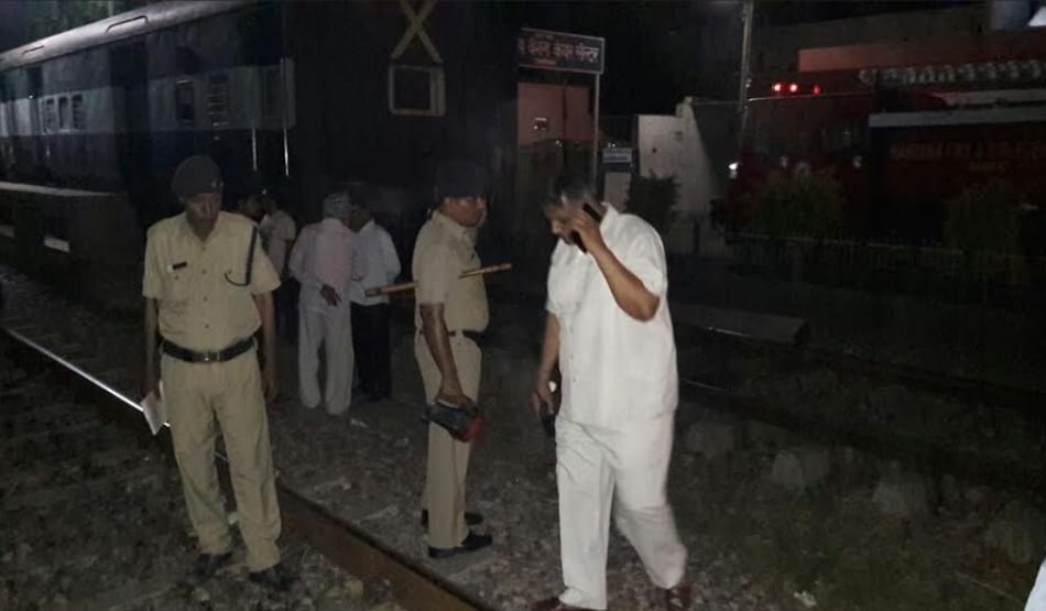 Blast in delhi - panipat passenger train in panipat, terror