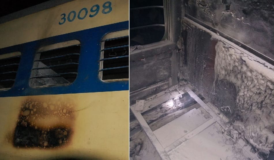 Blast in delhi - panipat passenger train in panipat, terror