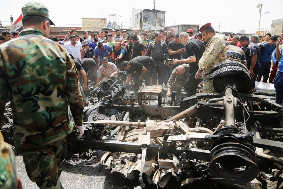 BAGHDAD BOMBING CARNAGE
