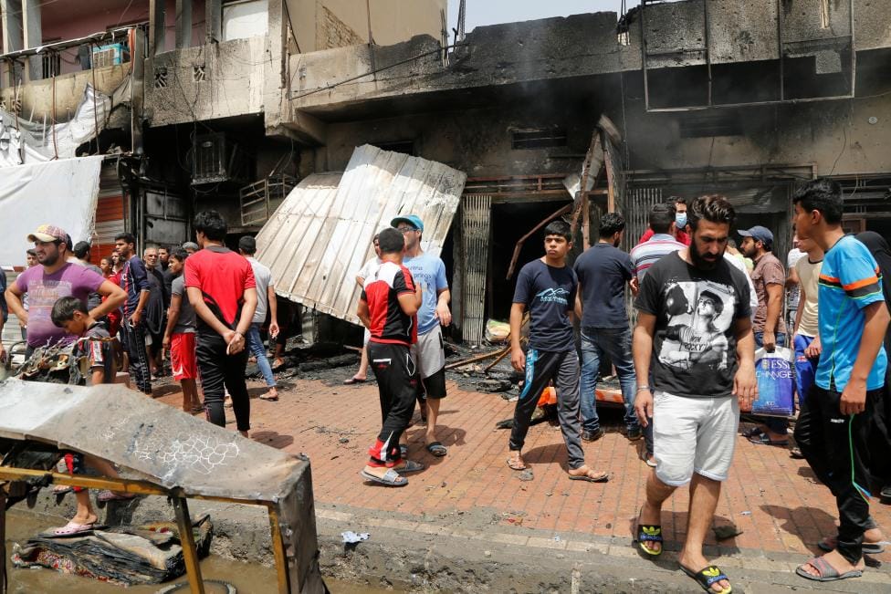 BAGHDAD BOMBING CARNAGE