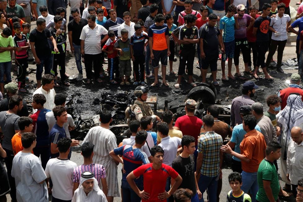 BAGHDAD BOMBING CARNAGE