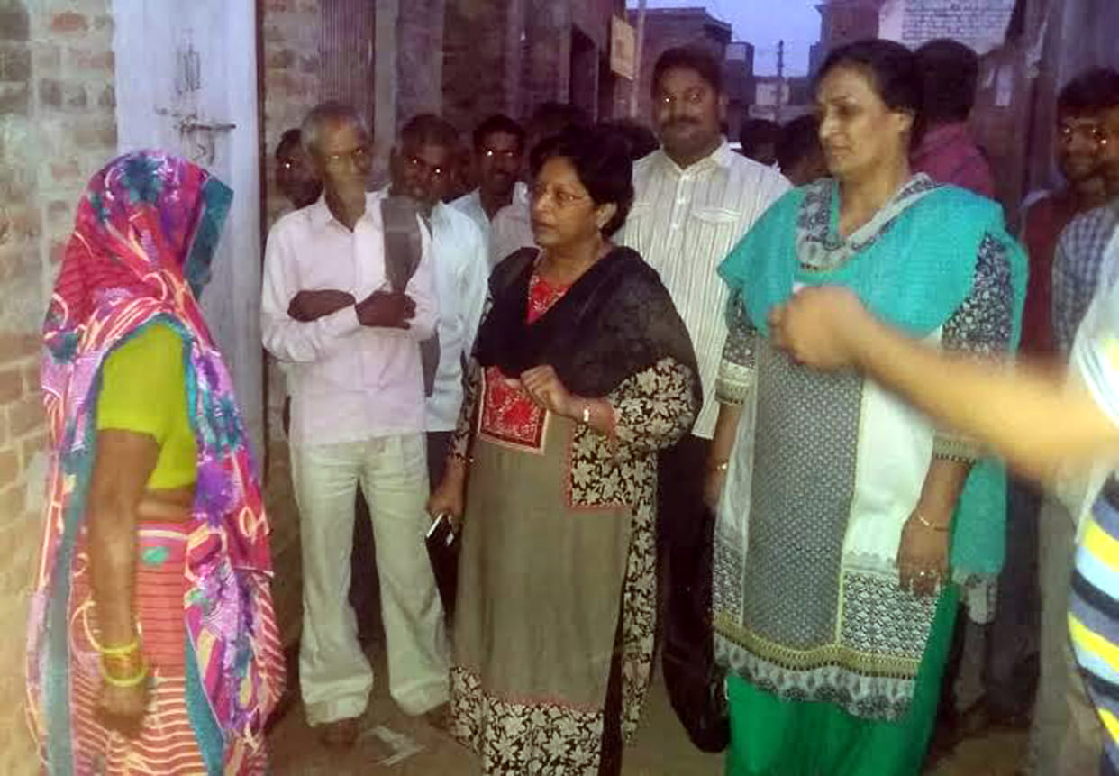 Close toilet opened in Allipur Brwara
