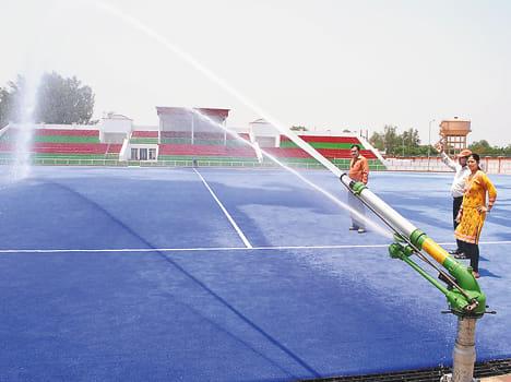 Everything OK, this month will handover Hockey Stadium