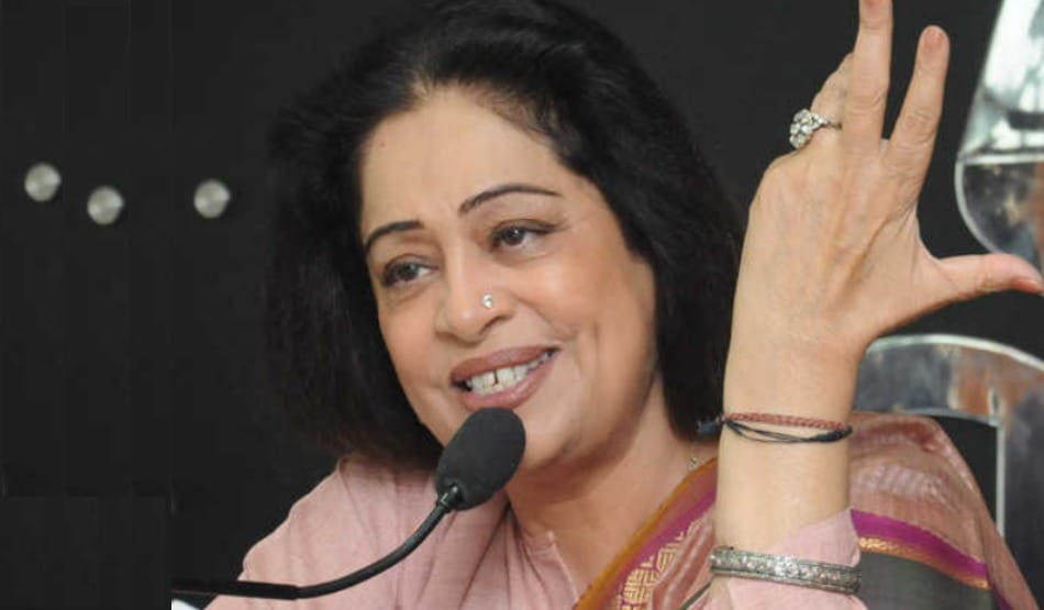 chandigarh mp kirron kher facebook live intraction with public