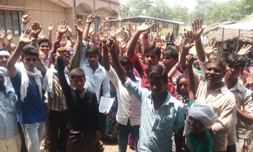 Kotedar villagers demonstrated against