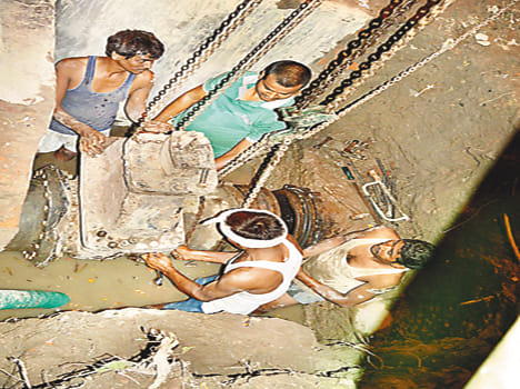 The main valve worst water crisis in the entire city