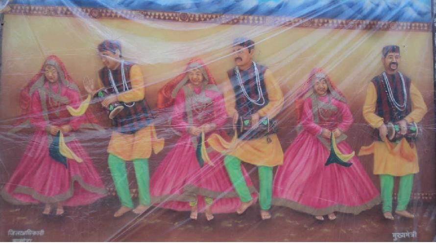 Mural began in Almora