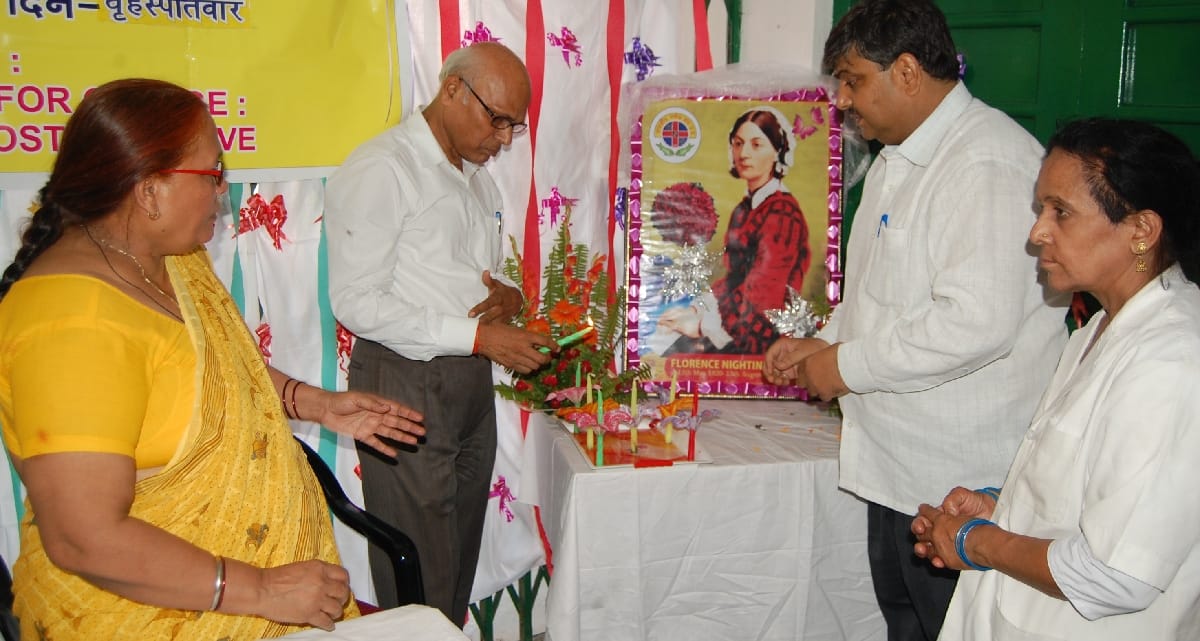nurses day celebrated in deoria