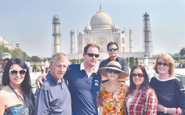 preeti zinta saw taj with husband