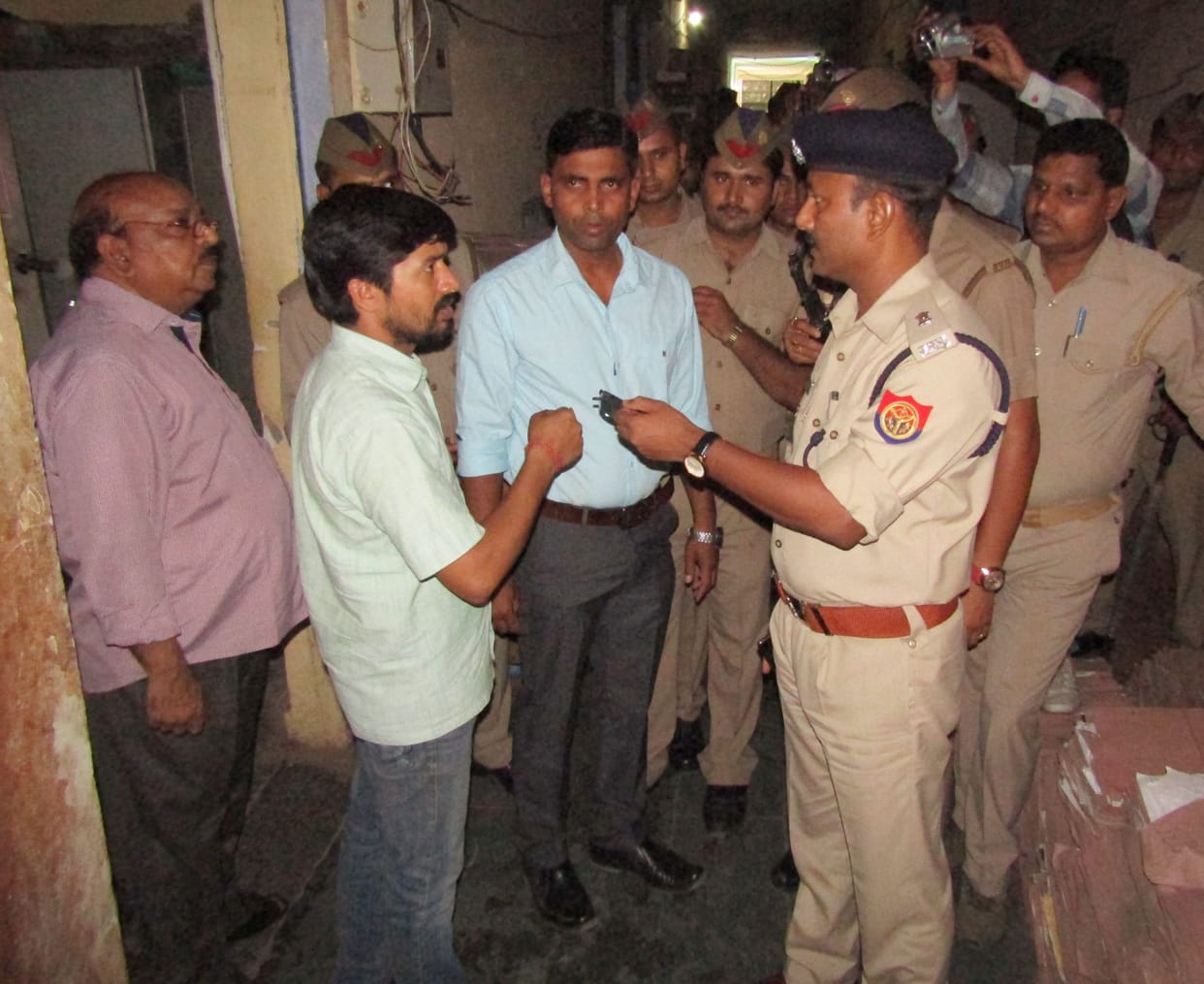 Aartio office van was running in parallel, one arrested
