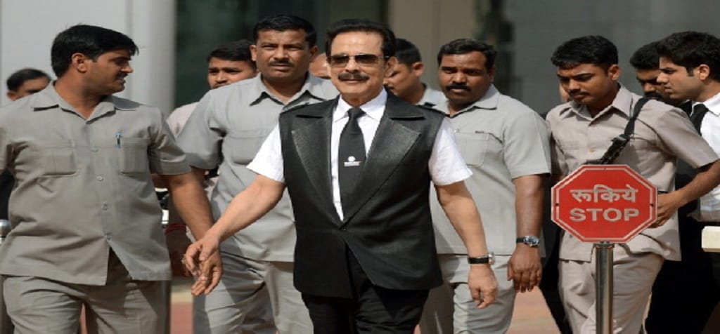 SC to sahara, submit 600 crores on time or Roy will go to Jail