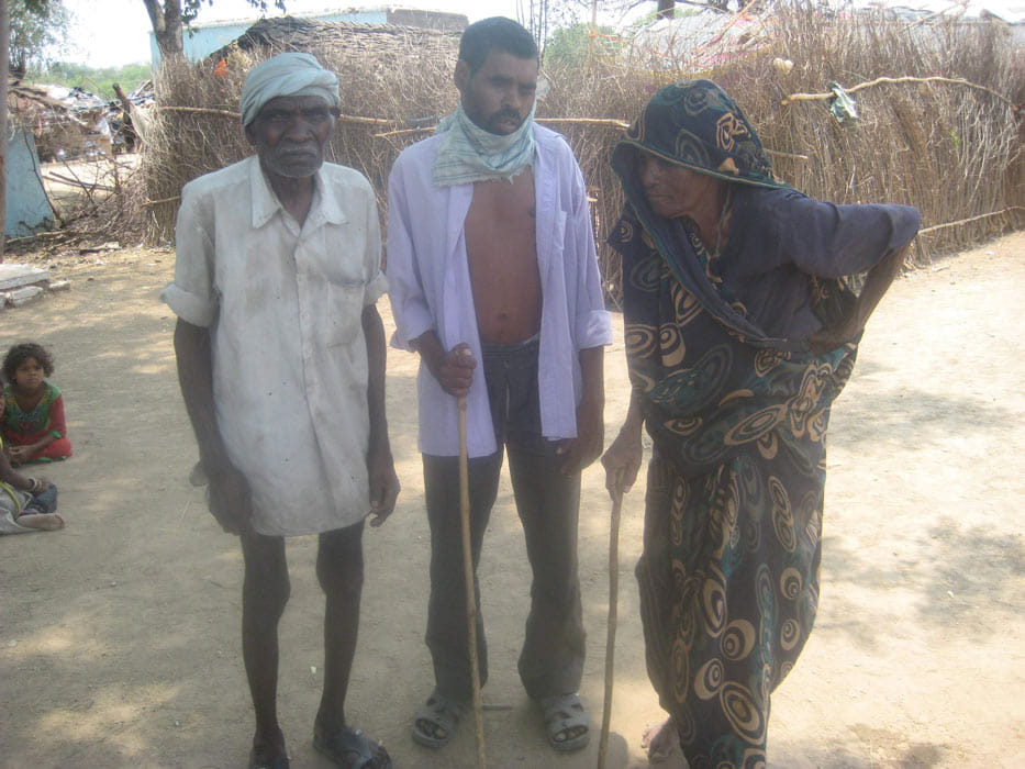 Bundelkhand crisis: Sahariya family in hunger.