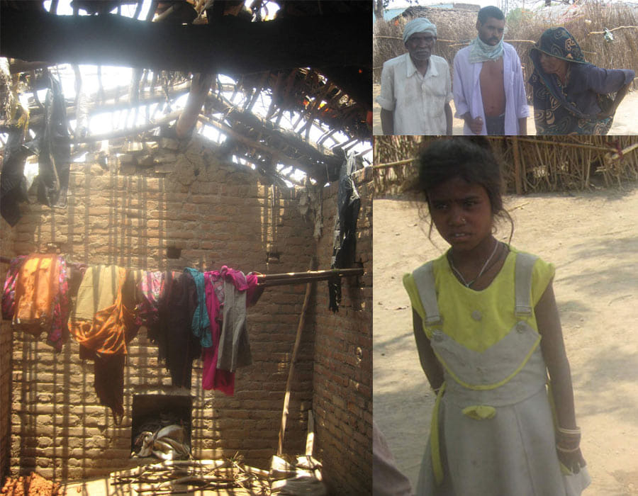 Bundelkhand crisis: Sahariya family in hunger.