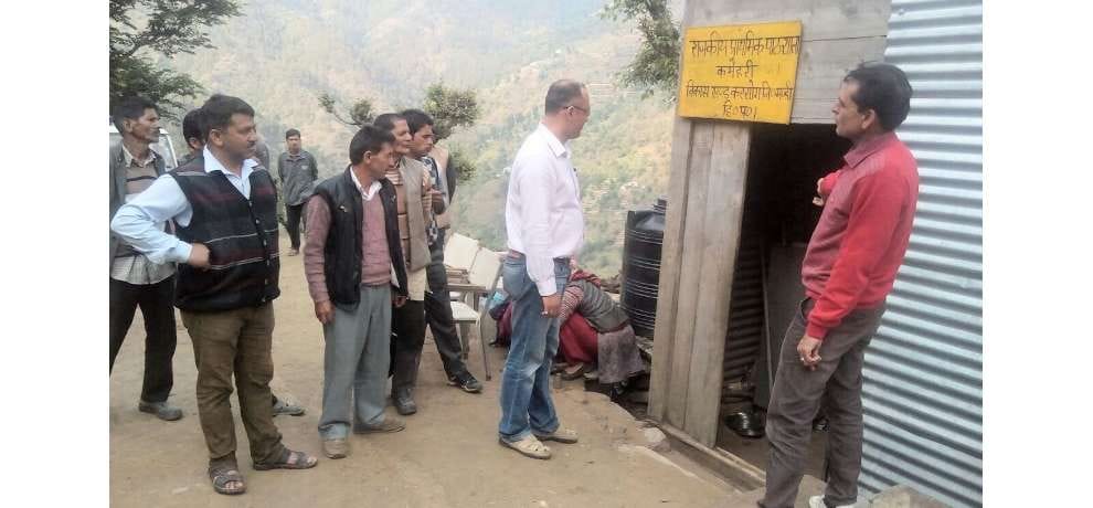 himachal govt gave 7 lakh rupee for karsog govt primary school kamheri that was running in shed