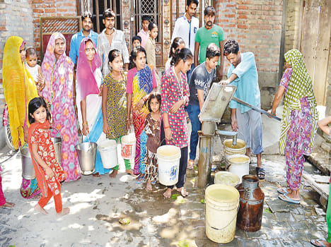 The water crisis is leaving room tenant