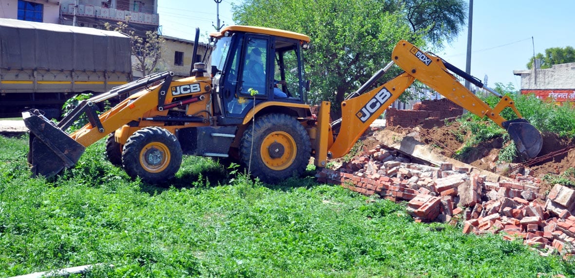 12 illegal colonies Demolished