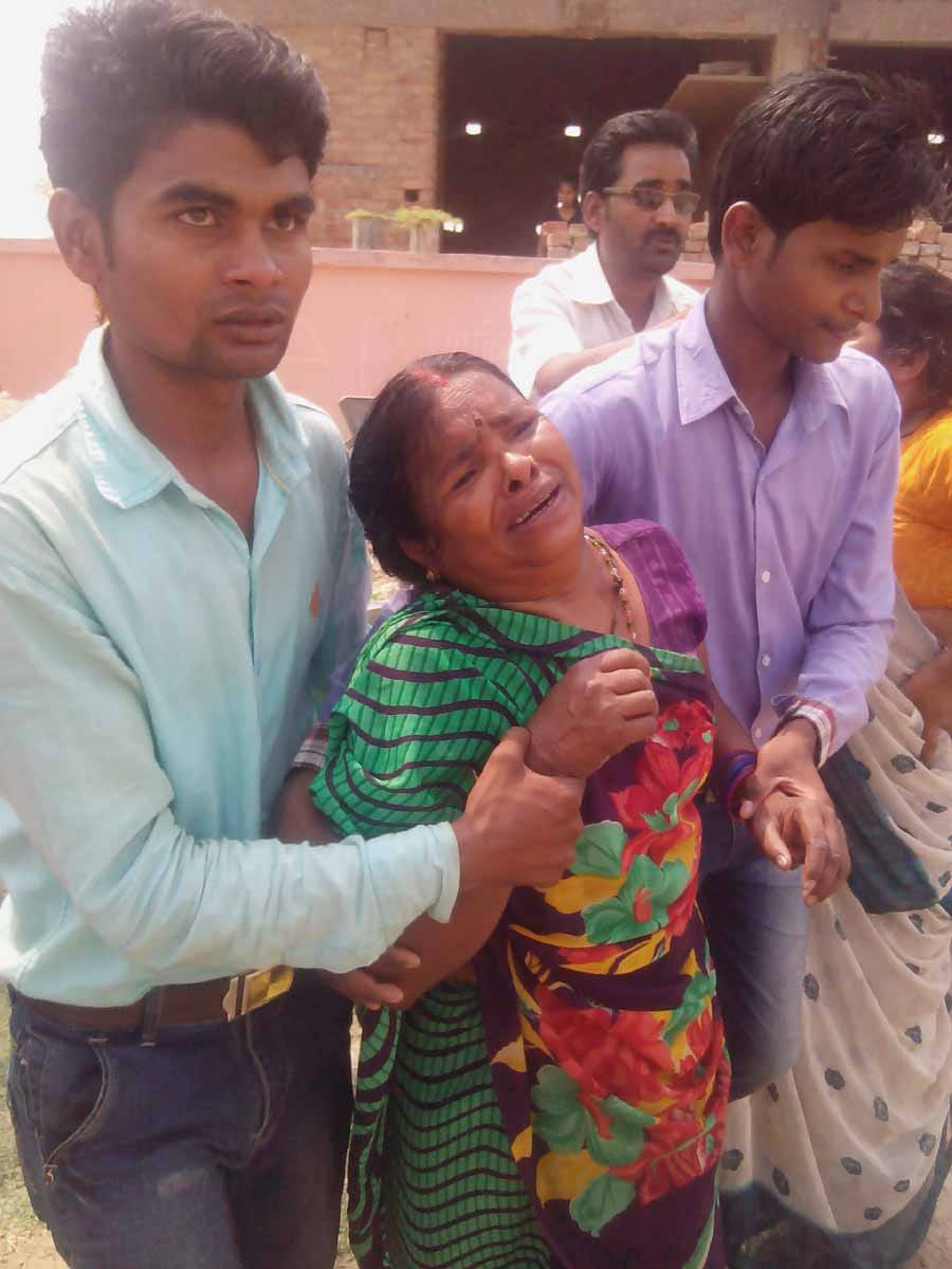 son dead, father injured 