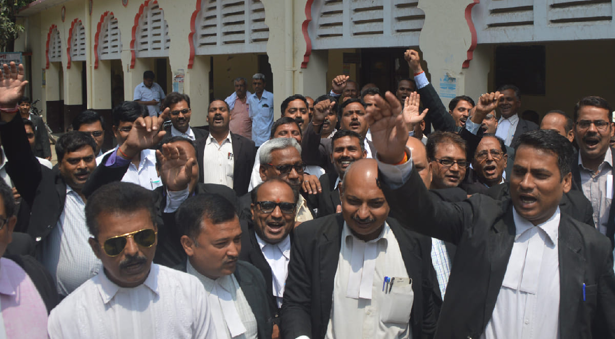 advocates went on strike