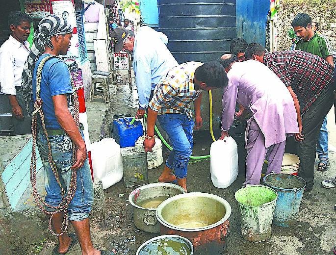 Almora water crisis