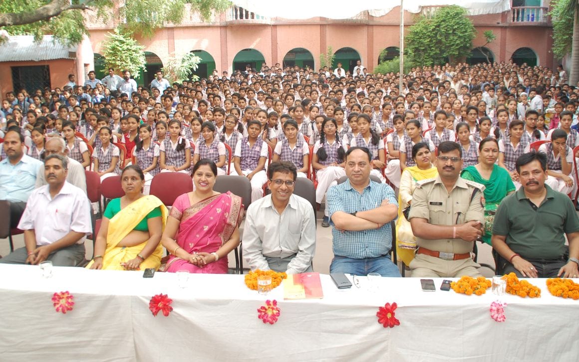 Students aware of road safety