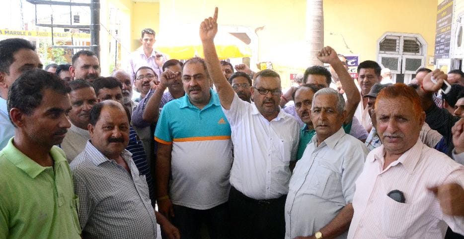 agitation of private bus opertator