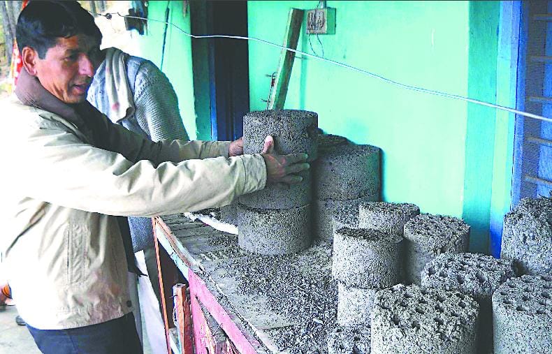 coal block created from Pirul 