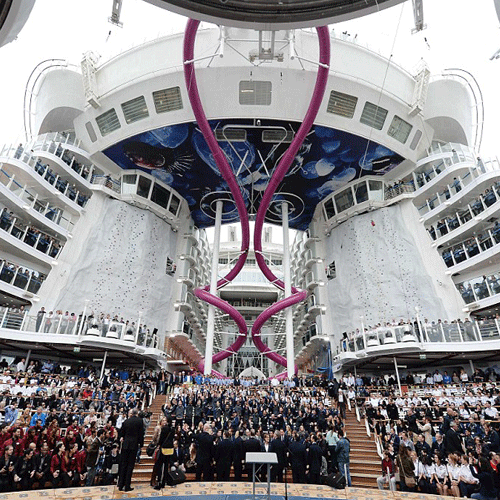 world's bigest cruise is ready for passengers