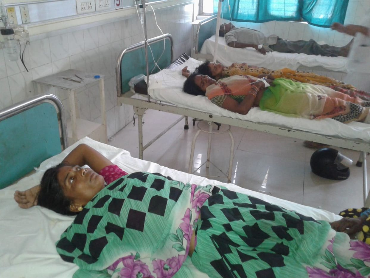 Six patients of diarrhea admitted in Hospital