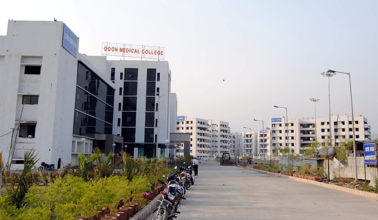 doon medical college teaching staff may give resign.