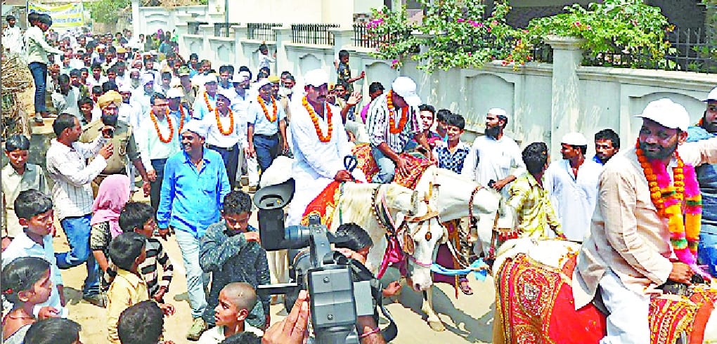 Two village free from open defecation