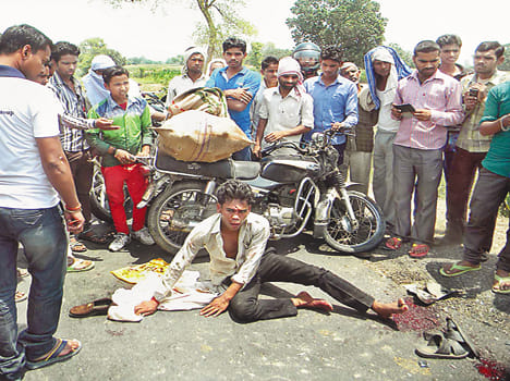 One killed in motorcycle collision